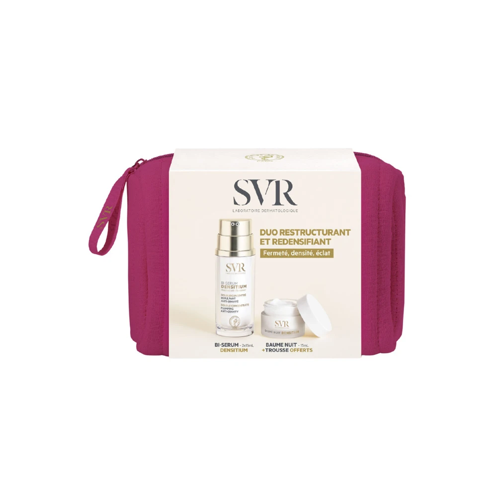 SVR Promo Densitium Bi Serum Διφασικός Ορός Για Επαναπύκνωση & Ανόρθωση Του Προσώπου 2x15ml & Baume Nuit Αντιγηραντικό Βάλσαμο Νύχτας 15ml & Δώρο Νεσεσέρ