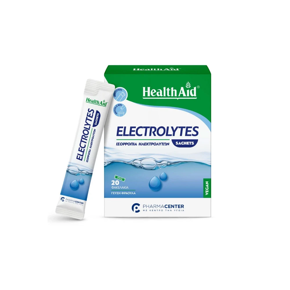 HealthAid Electrolytes Strawberry Flavor 20 Sachets
