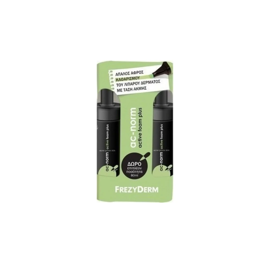 Frezyderm Promo Ac-Norm Active Foam Plus 150ml & Gift Ac-Norm Active Foam Plus 80ml