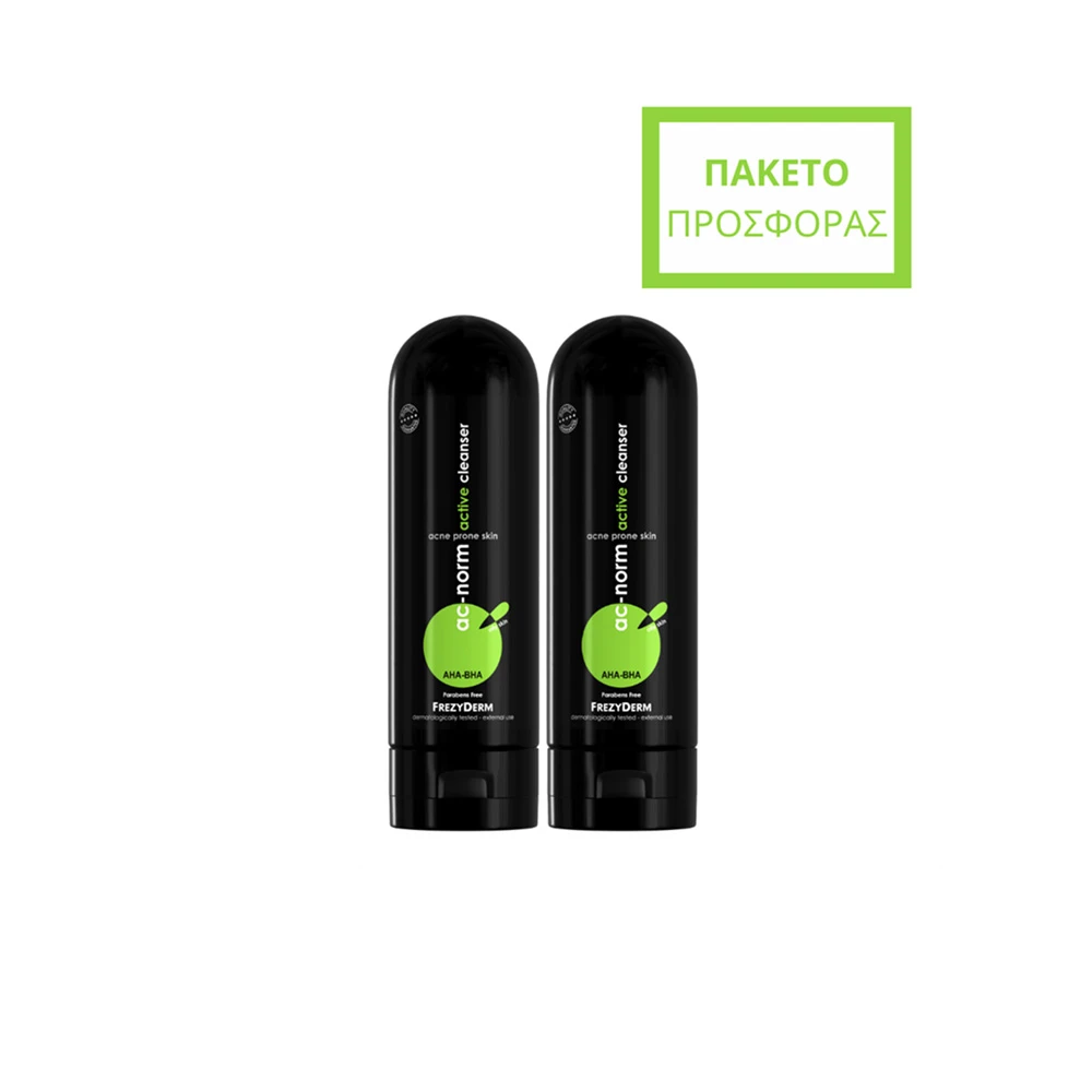 Frezyderm Promo Ac-Norm Active Cleanser 200ml & Gift Ac-Norm Active Cleancer 80ml