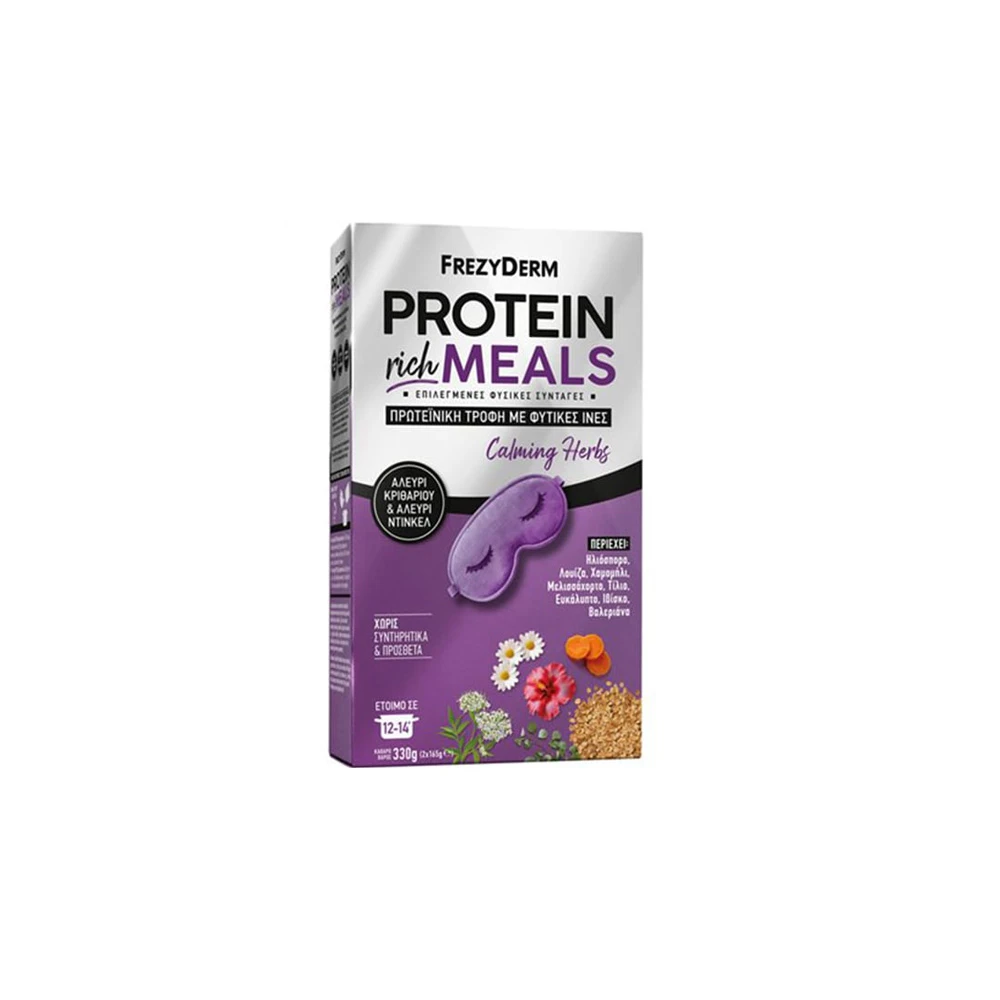 Frezyderm Protein Rich Meals Calming Herbs 2x165gr