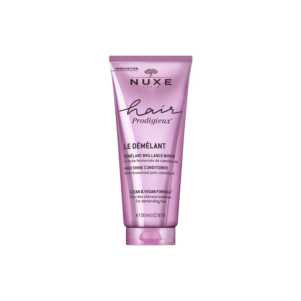 Nuxe Hair Prodigieux Christmas Promo High Shine Shampoo With Pink Camellia Oil Extract 200ml Shine & Hydration Conditioner 200ml & Nourishing Pre-Shampoo Mask 30ml