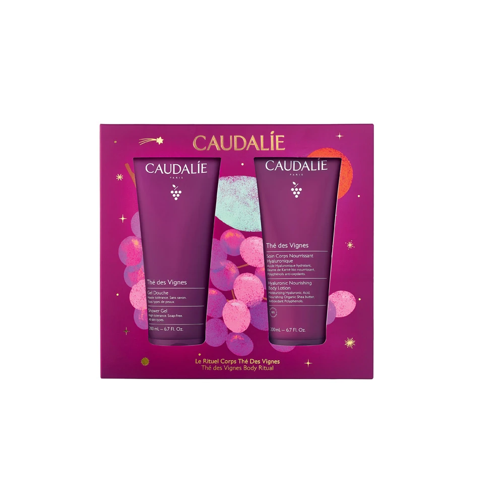 Caudalie Promo The des Vignes Body Shower Gel 200ml & The des Vignes Hyaluronic Nourishing Body Lotion 200ml